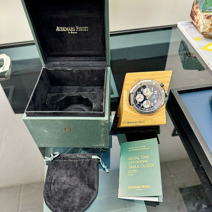 Audemars Piguet Royal Oak Offshore Desk Clock 2018. Genuine with Box & Manual