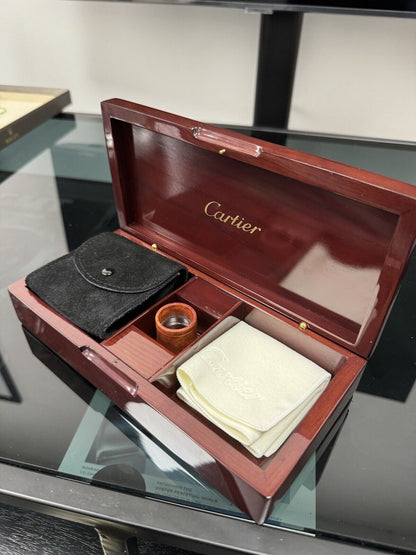 Cartier Loupe Box Set. Collection Privee Cartier Paris CPCP. With Pouch + Cloth