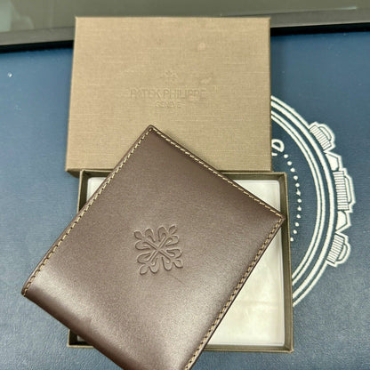 Patek Philippe Mens Leather Wallet. VIP Gift - Authentic