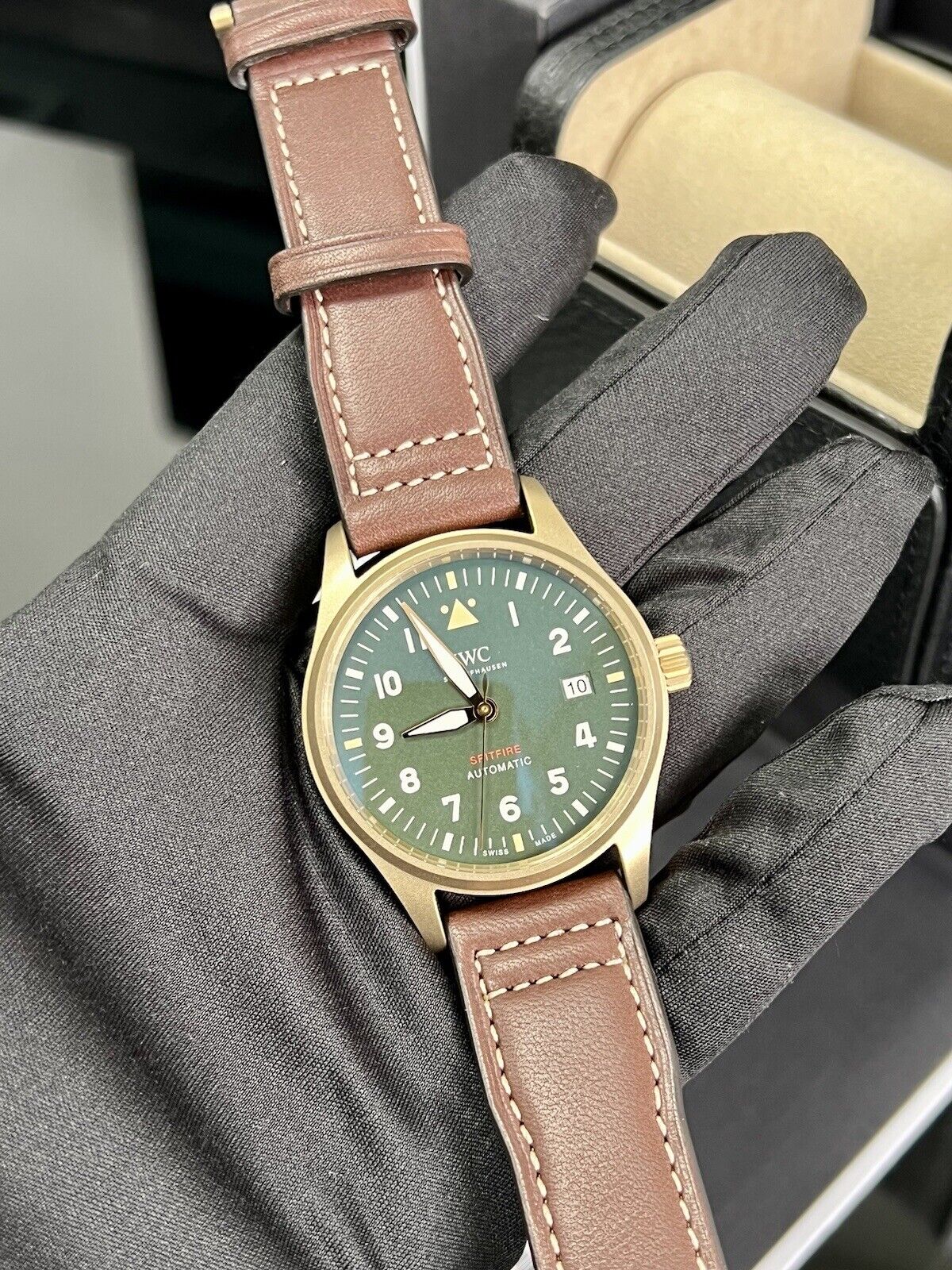 IWC Pilot's Spitfire Watch IW326802. Brand New 2023 Box & Papers. RRP £5,100