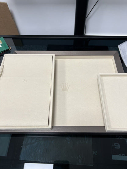 Rolex Display / Serving Tray From AD Authorised Dealer With Two Inner Trays