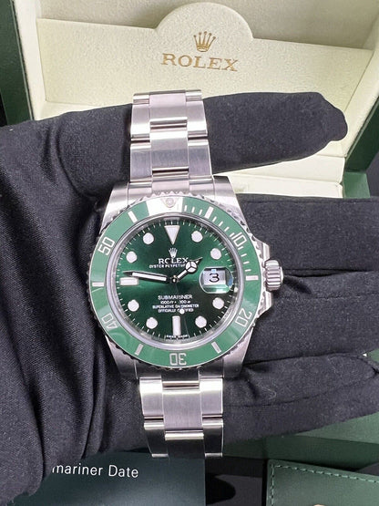 Rolex Submariner 116610LV Hulk - 2012 - Box And Papers - Immaculate Condition