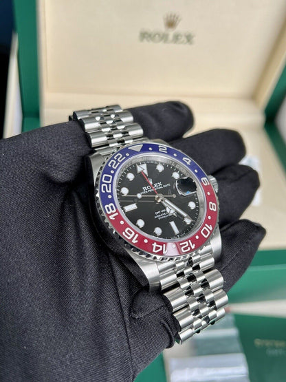 Rolex GMT Master II Pepsi 126710BLRO - 2021 Brand New Box & Papers 40mm Jubilee