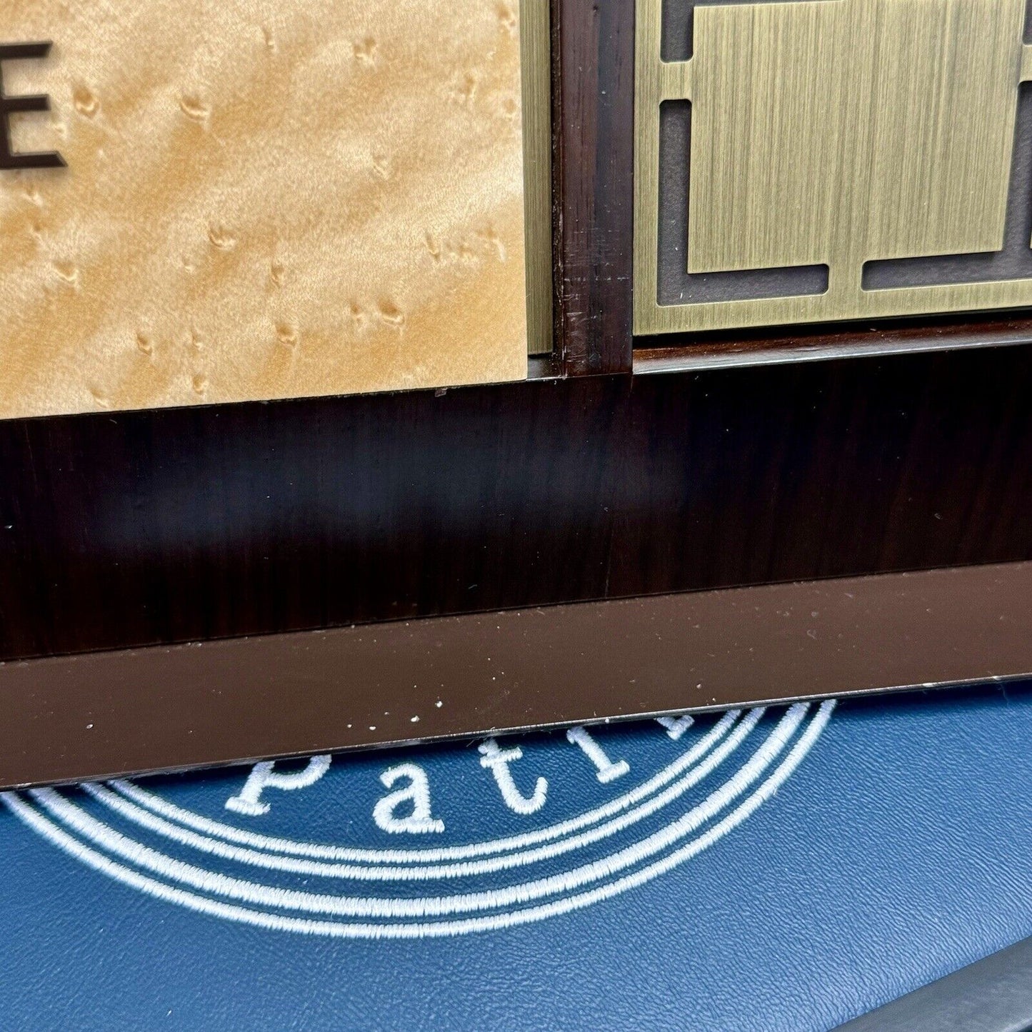 Patek Philippe Authorised Dealer Magazine / Book Wooden Display Stand