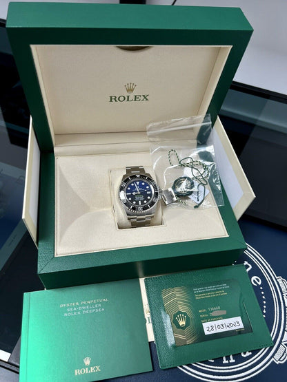 Rolex James Cameron Sea Dweller Deepsea - 136660. Brand New 2023 Box & Papers