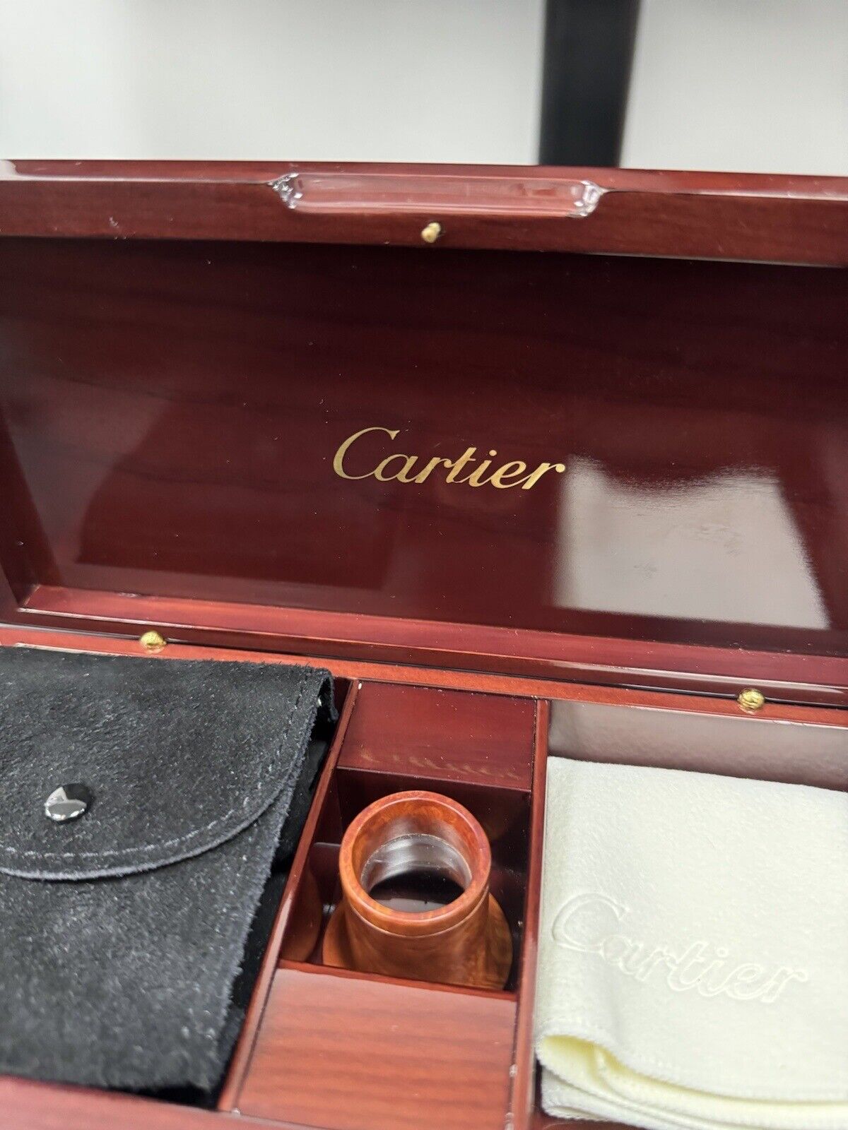 Cartier Loupe Box Set. Collection Privee Cartier Paris CPCP. With Pouch + Cloth