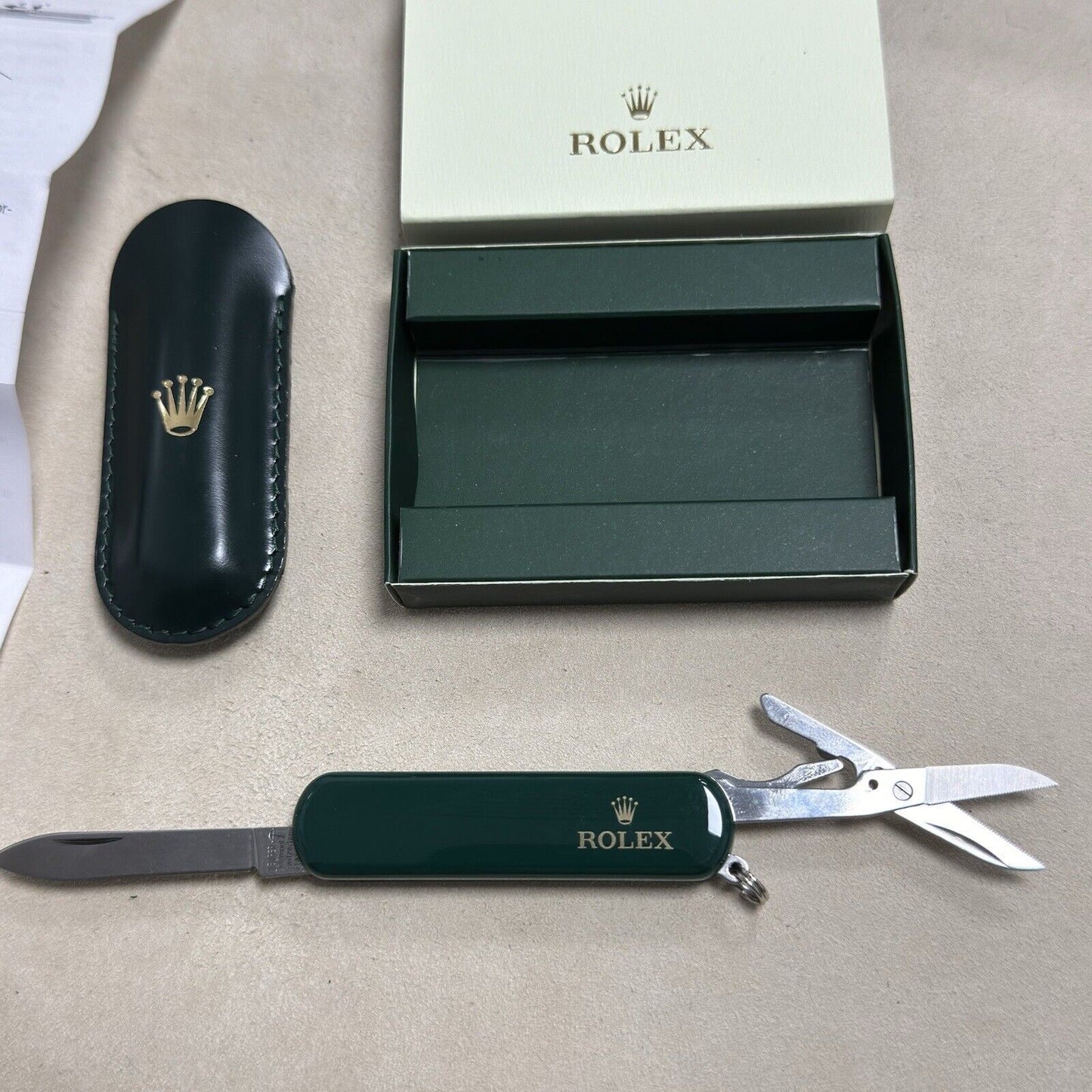 Rolex Wenger Swiss Army Pen Knife. Brand New Very Rare