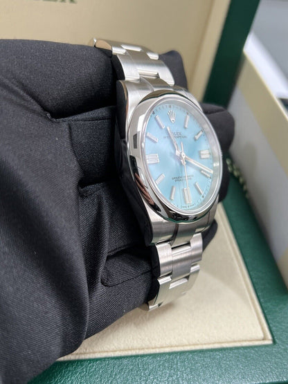 Rolex Oyster Perpetual 41 Tiffany Dial - 124300 - Immaculate, Full Set. 2021