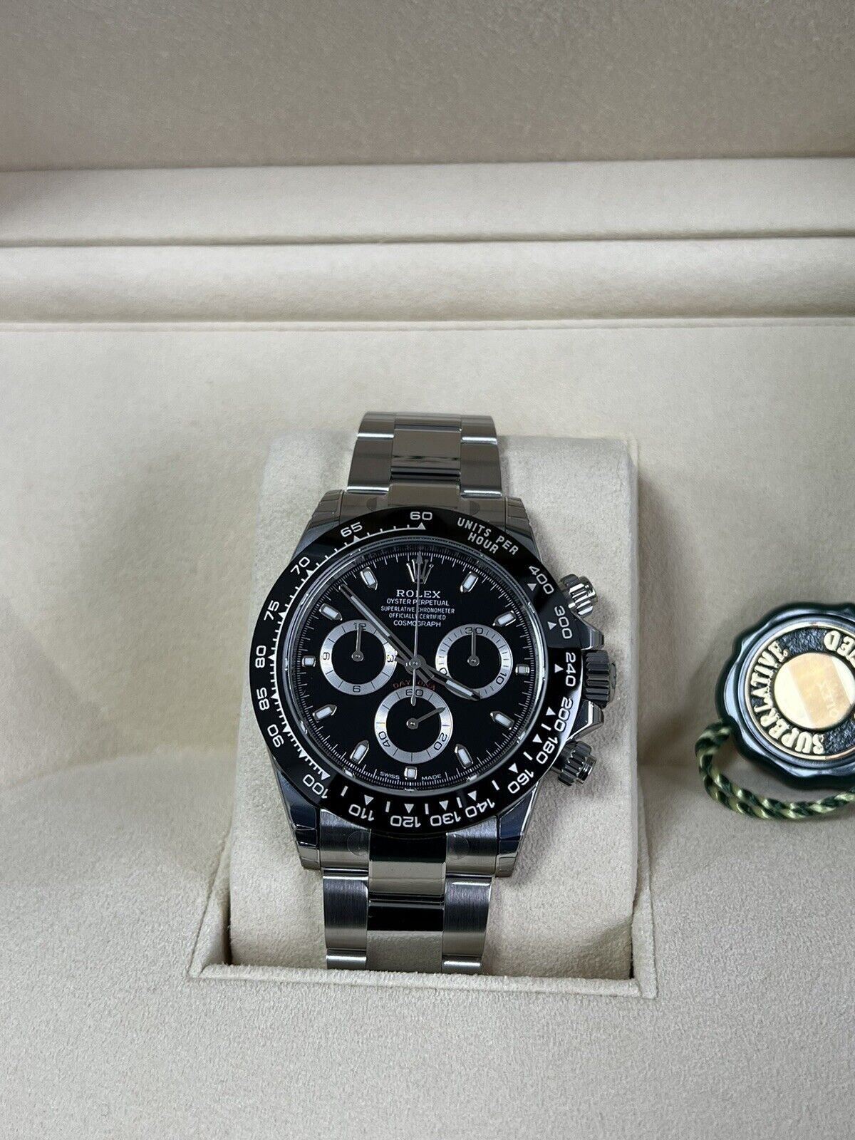 Rolex daytona ceramic online black dial