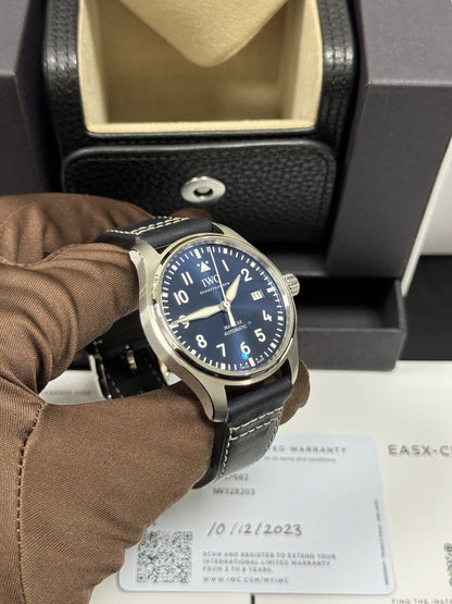 IWC Pilots Watch Mark XX IW328203 Blue - Automatic - Brand New 2023. RRP £5,000