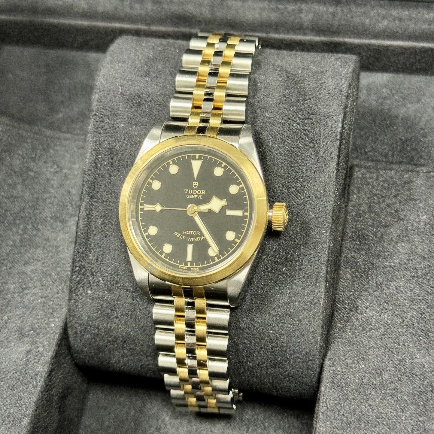 Tudor Black Bay 32 Ladies Watch M79583. Steel / Yellow Gold. RRP £3,070