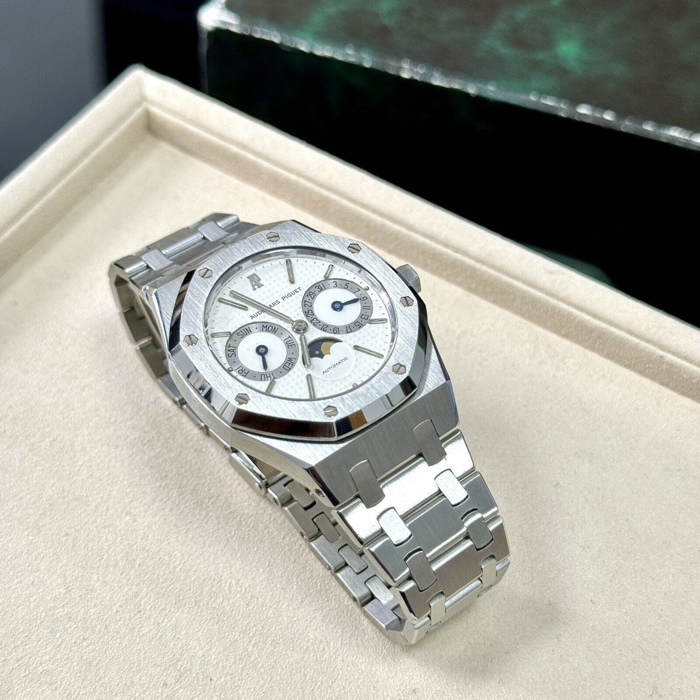 Audemars Piguet Royal Oak Moonphase 25594ST - Mk1 1984 36mm With Box / Archive