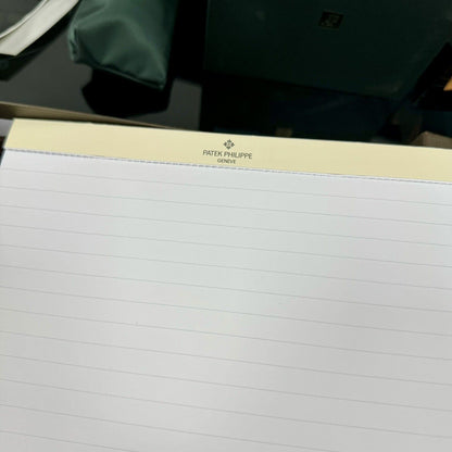 Patek Philippe Writing Notepad With Pen. Boxed. Rare Employee Training Item