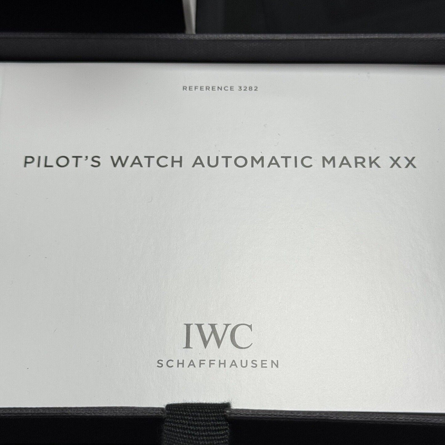 IWC Pilots Watch Mark XX IW328201 - Automatic - Brand New 2023. RRP £5,000