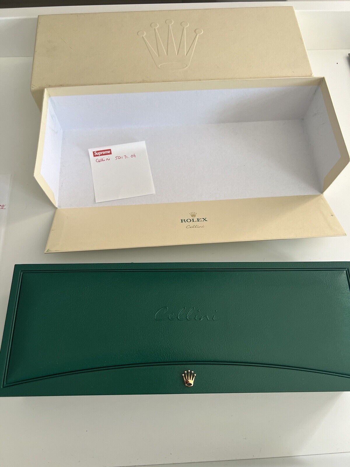 Rolex Cellini Box - Authentic - 50171.04. New Style With Manual