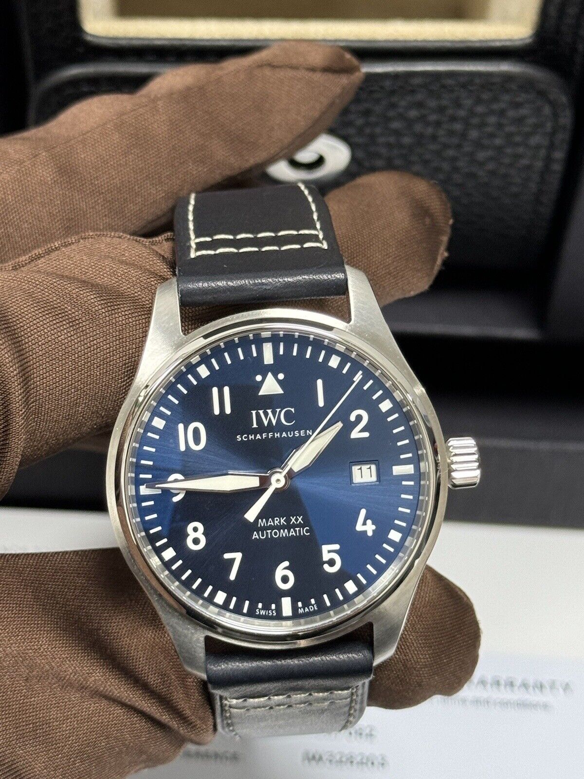 IWC Pilots Watch Mark XX IW328203 Blue - Automatic - Brand New 2023. RRP £5,000