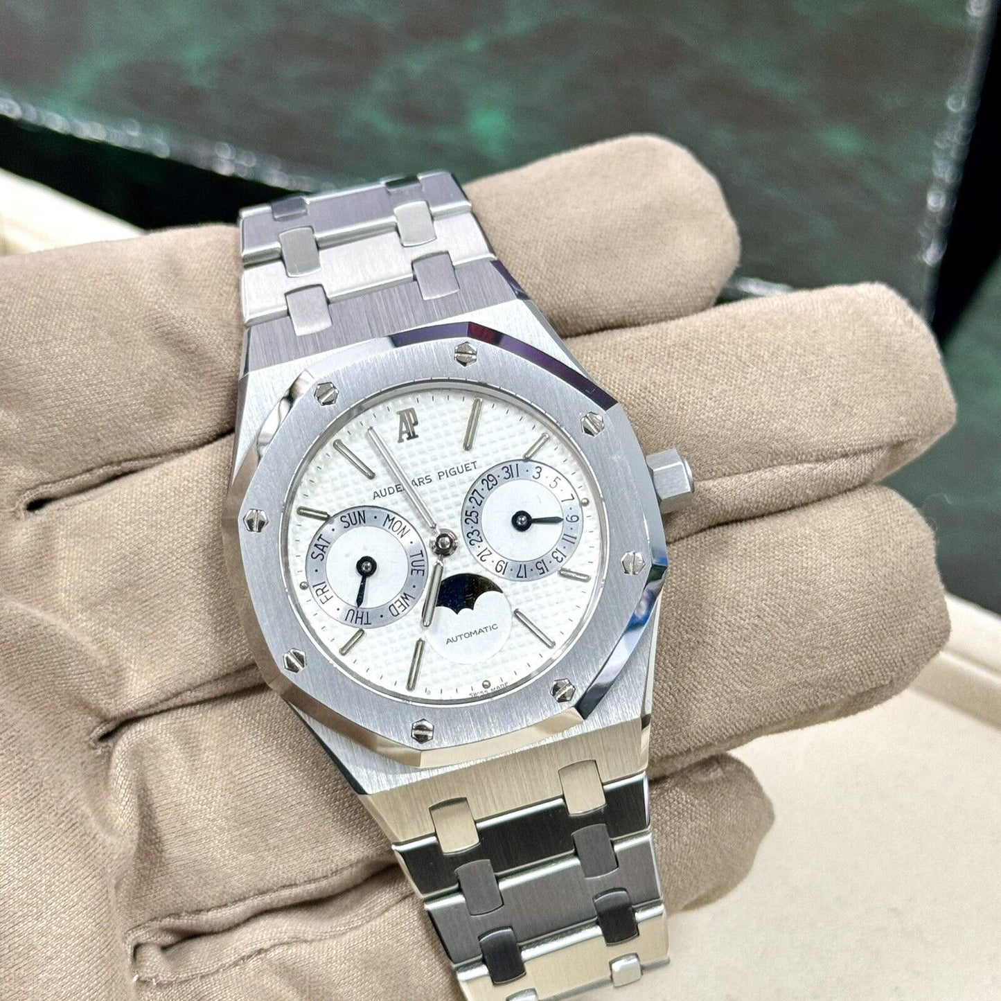 Audemars Piguet Royal Oak Moonphase 25594ST - Mk1 1984 36mm With Box / Archive