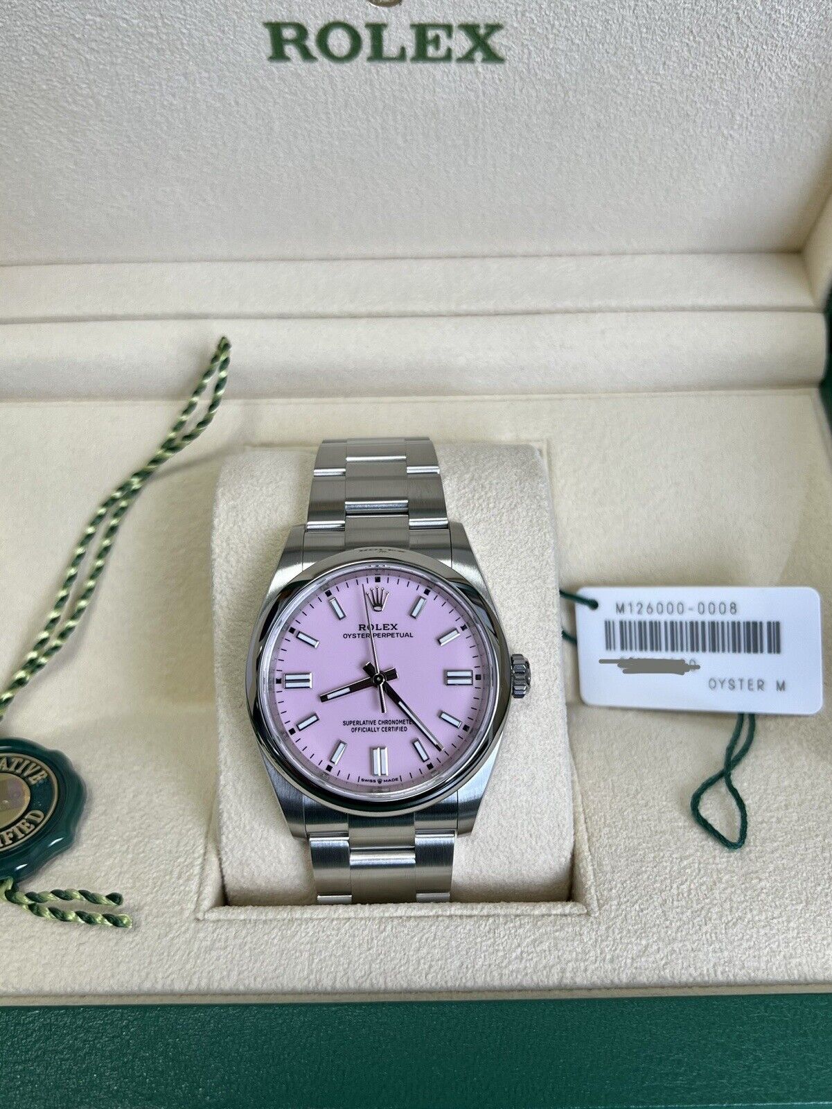 Candy pink outlet rolex