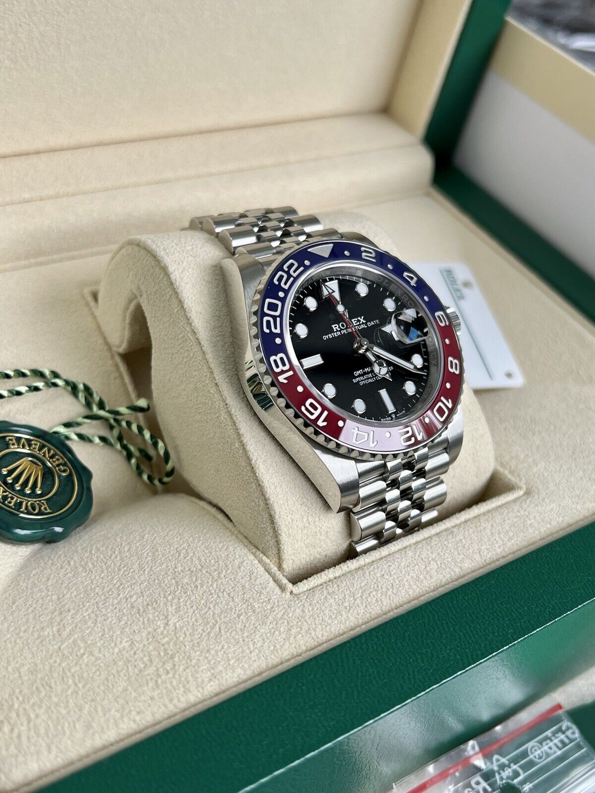 Rolex GMT Master II Pepsi 126710BLRO - 2021 Brand New Box & Papers 40mm Jubilee