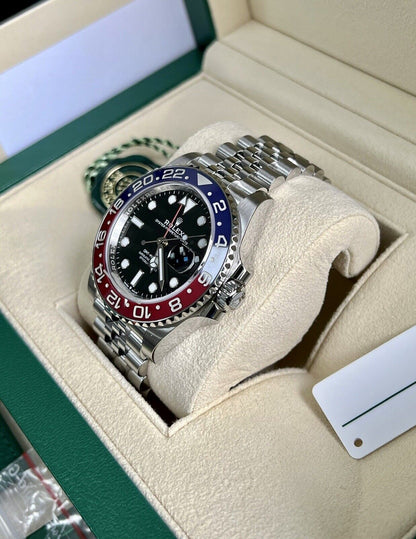 Rolex GMT Master II Pepsi 126710BLRO - 2021 Brand New Box & Papers 40mm Jubilee