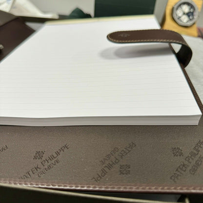 Patek Philippe Writing Notepad With Pen. Boxed. Rare Employee Training Item