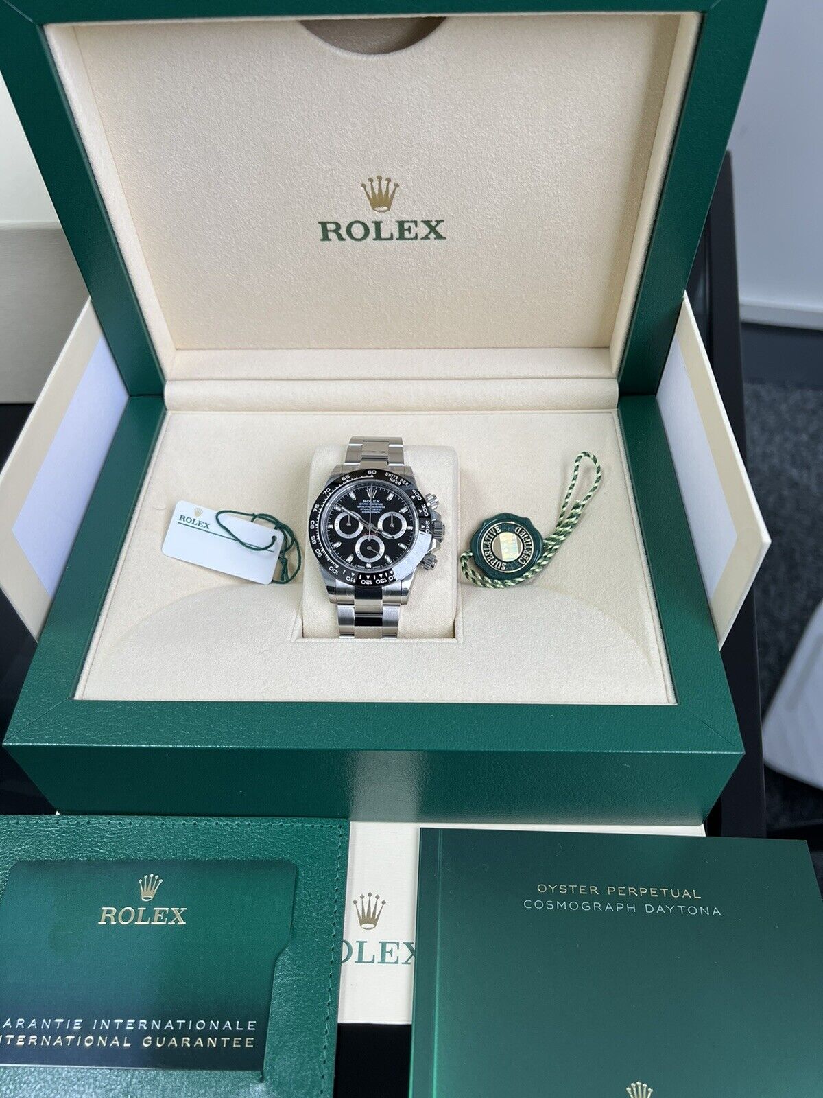 Rolex daytona 116500ln discount black