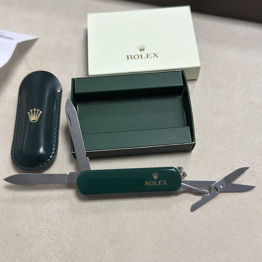 Rolex Wenger Swiss Army Pen Knife. Brand New Very Rare